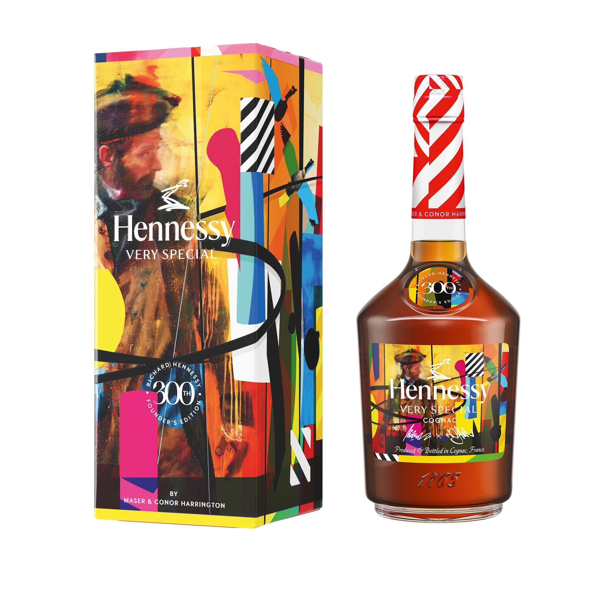 Hennessy V.S. Founder edition Limited Edition Maser & Conor Harrington 0,7 L